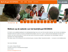 Tablet Screenshot of ecoman.be